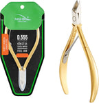 Kem Nghia D-555 hard steel cuticle nipper front view