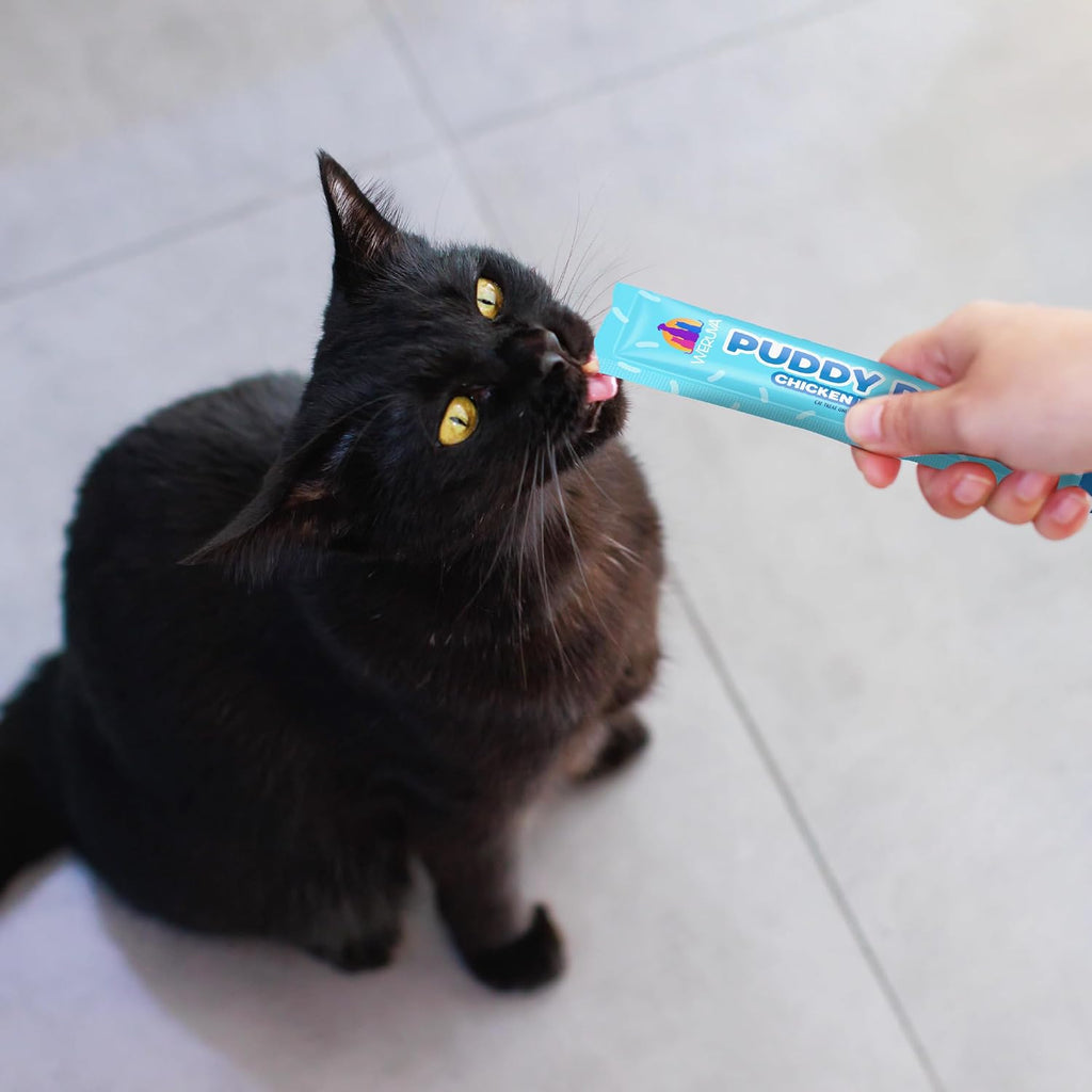 Weruva Puddy Pops chicken and pumpkin treats for hydration