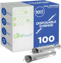 Care Touch 10ml oral dispenser syringe front view medical grade plastic
