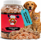 Tuna Cat Treats, 100% Wild Caught | Freeze Dried Dog Treats, High Protein | Grain-free, Single Ingredient Cat & Dog Food Toppers | No Additives or Preservatives | Inspected & Tested in USA | 1.75 oz - Image 11