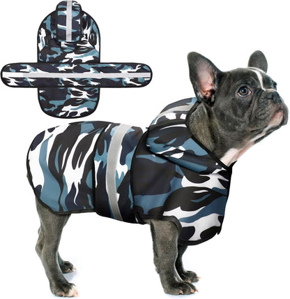 Paiaite Dog Raincoat: Hooded Slicker Poncho, Durable Waterproof Jacket with Reflective Stripes for Safety, Convenient Leash Hole, and Adjustable Fit, Perfect for Small, Medium, and Large Dogs Yellow M - Image 10