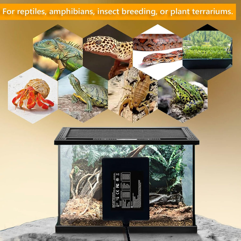 Fipasen reptile heating pad packaged inside its retail box