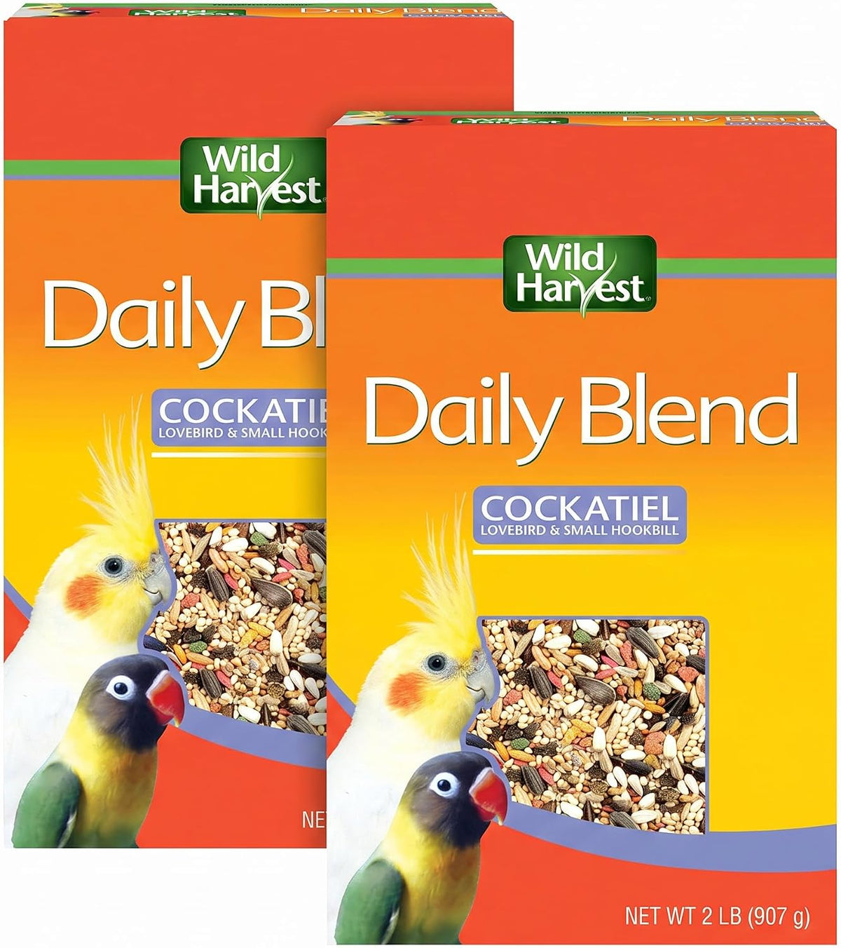 Wild Harvest Daily Blend Bird Food for Cockatiels, 2 lbs. - Image 6
