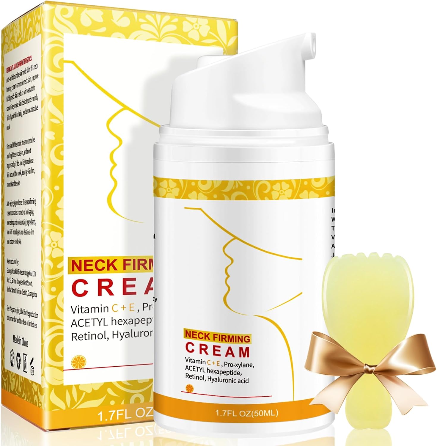 ANTIVP neck tightening and firming cream front view packaging