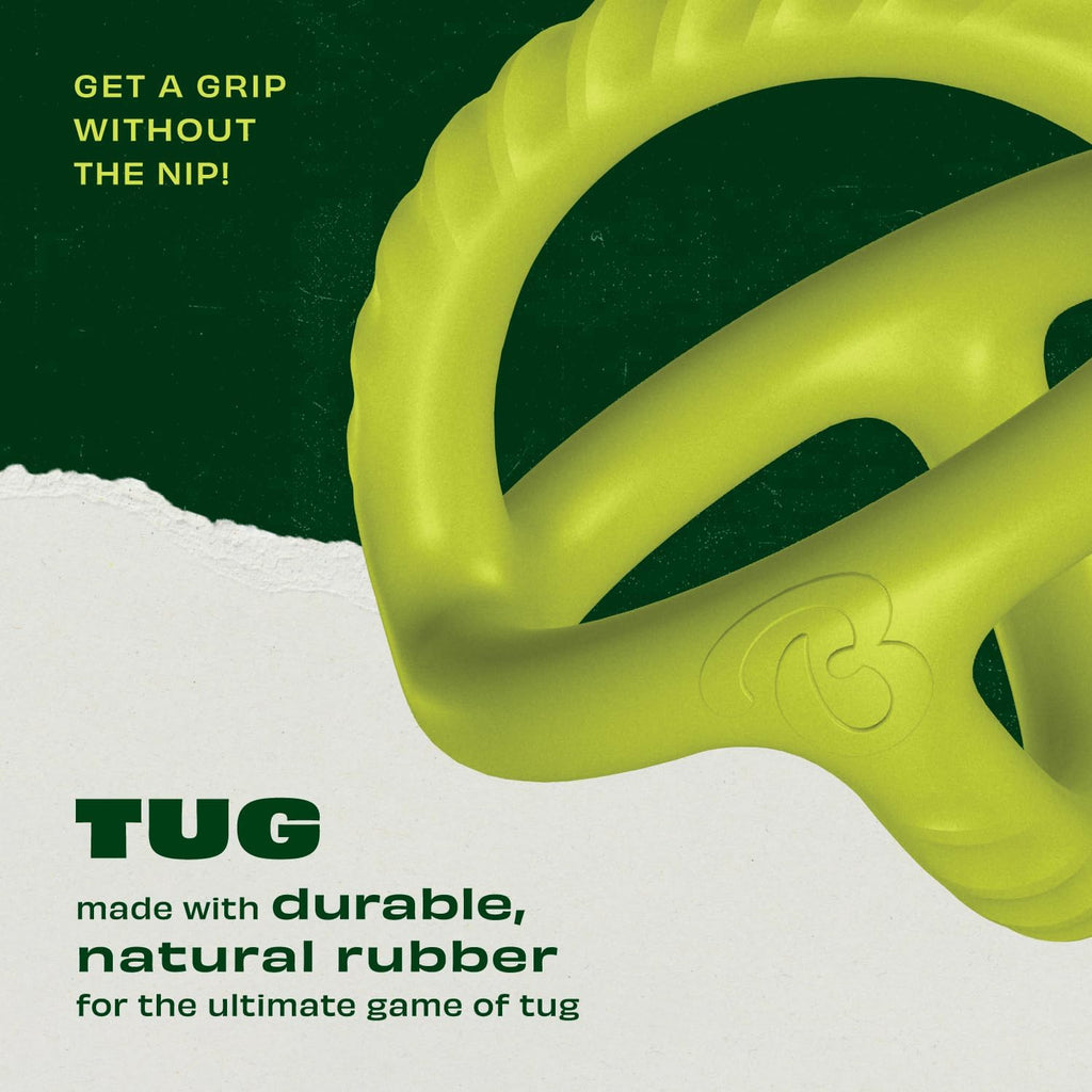 Benebone Natural Rubber Tug Interactive Dog Toy, Natural Rubber - Image 3