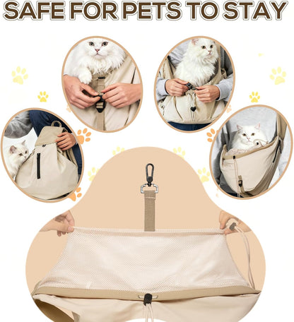 Bqclab pet sling carrier with adjustable shoulder strap
