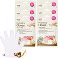 Epielle hydrating hand mask gloves front packaging view showing shea butter ingredients