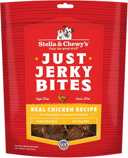 Stella & Chewy's Premium Salmon Jerky Dog Treats - 95% Real Fish Bites for Sensitive Stomachs - Natural Limited Ingredient Treats for Small and Large Dogs - No Grain, Wheat or Soy - 6 oz Bag - Image 10