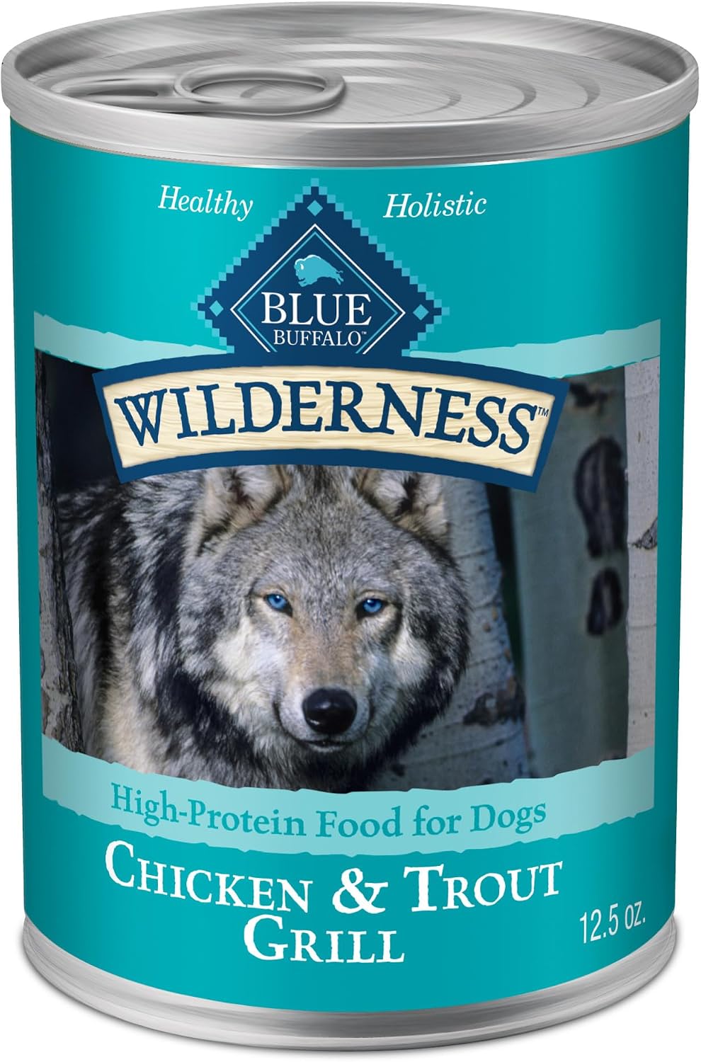 Authentic USA imported Blue Buffalo adult dog food nutritional information packaging