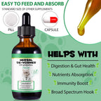 Authentic USA imported cat gut flora wellness drops on a clean pet care background