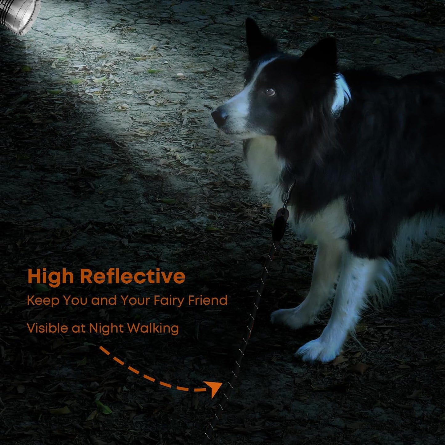 Dual 360 degree rotating metal spring clasps on both ends of the dog training rope.