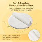 HICC PET vet recommended pet wipes texturised fiber pad view