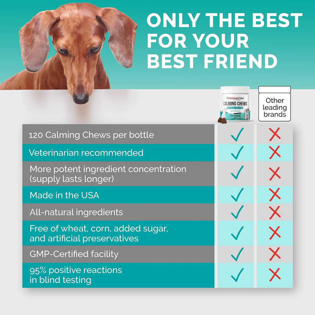 Premium Care premium pet care anxiety chews texture closeup