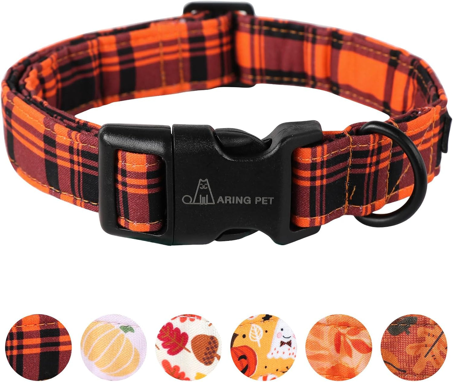 ARING PET Dinosaur Dog Collar-Cute Dog Collar for Small Dogs, Adjustable Comfortable Cotton Boy Dog Collars for Small Medium Large Dogs, Small - Image 14