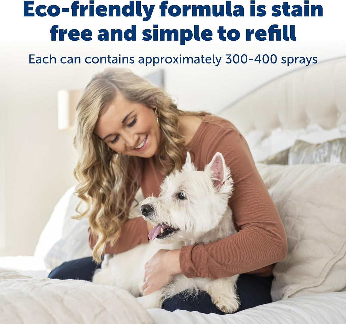 Side view of 3 fluid ounce PetSafe citronella aerosol can