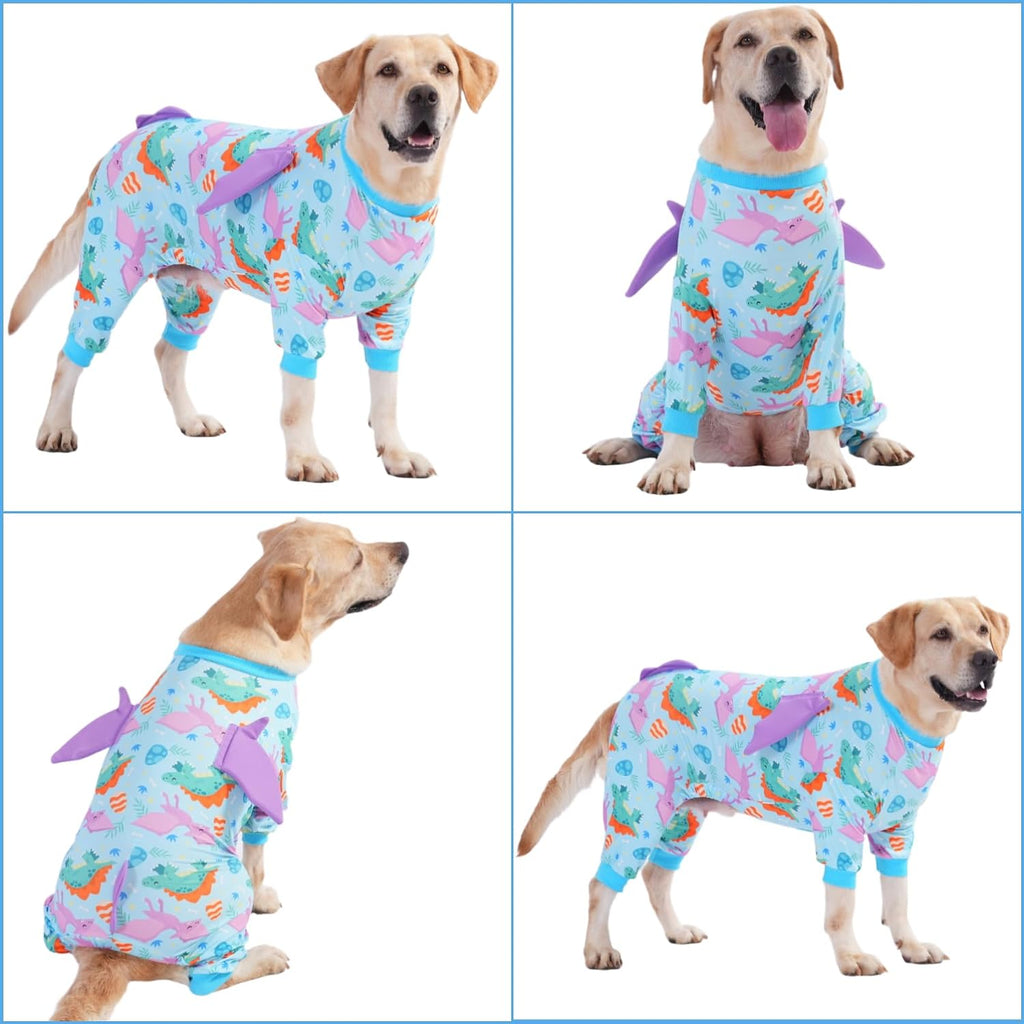 LovinPet premium imported big dog clothes in blue and purple color
