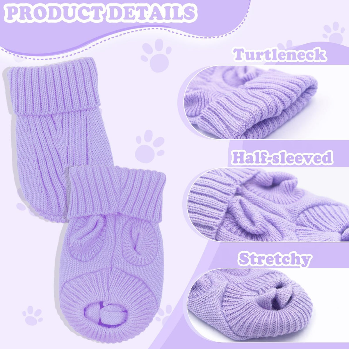 Winter warm sleeveless pullover apparel tailored for small Yorkie dogs.