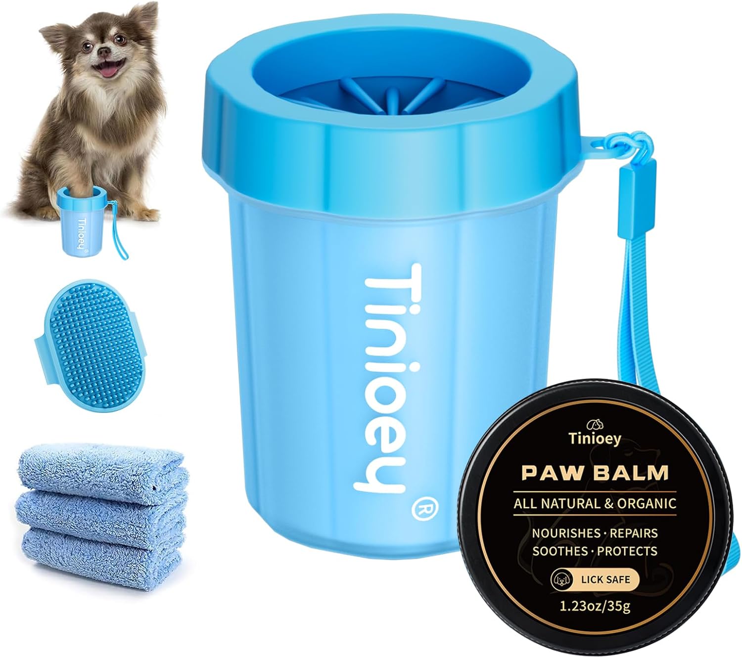 Dog Paw Cleaner for Dogs, Dog Paw Washer, Muddy Paw Cleaner, Pet Foot Cleaner, Dog Paw Protector Kit - Image 9