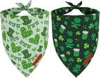 USA imported premium festive dog neck scarf packaging view