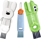 Folisse 3 in 1 cup lid cleaning brush set front view
