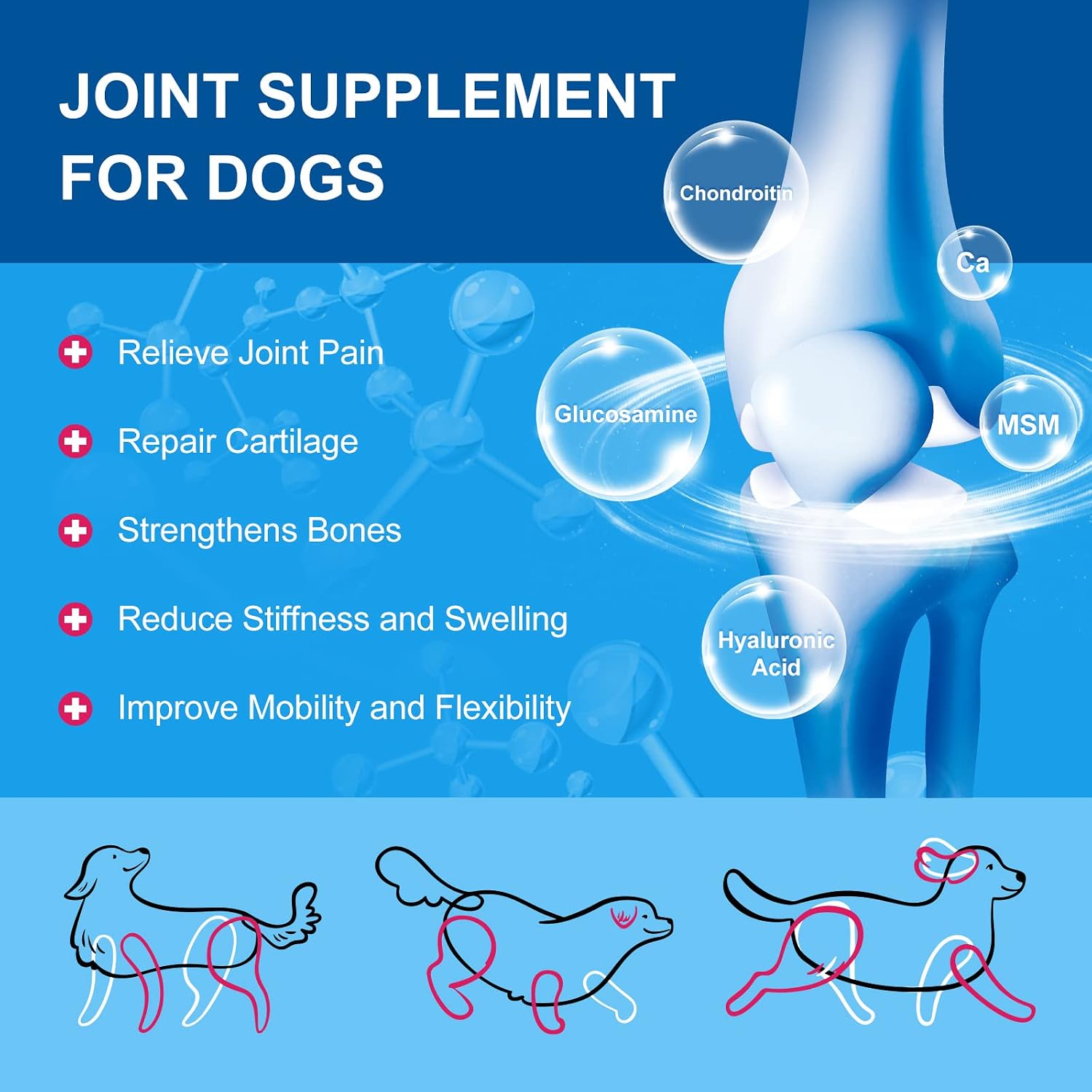 Close up of Nature Target dog vitamins powder texture