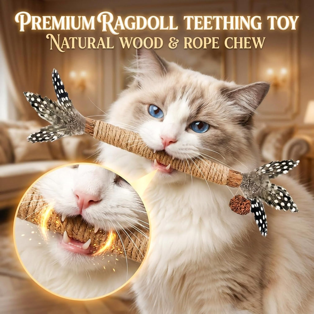 Grembeb dental cat toy for teeth cleaning and health