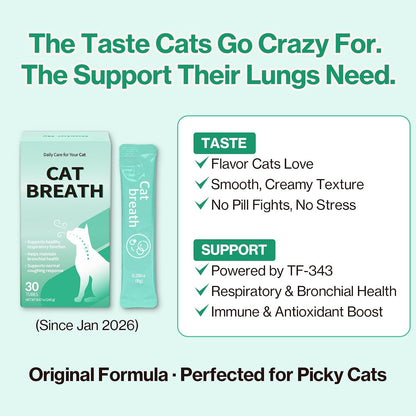 Doctor By cat breath paste containing patented plant complex extract TF 343