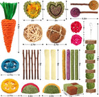 Premium USA imported pet treats for domestic rabbits and guinea pigs in India