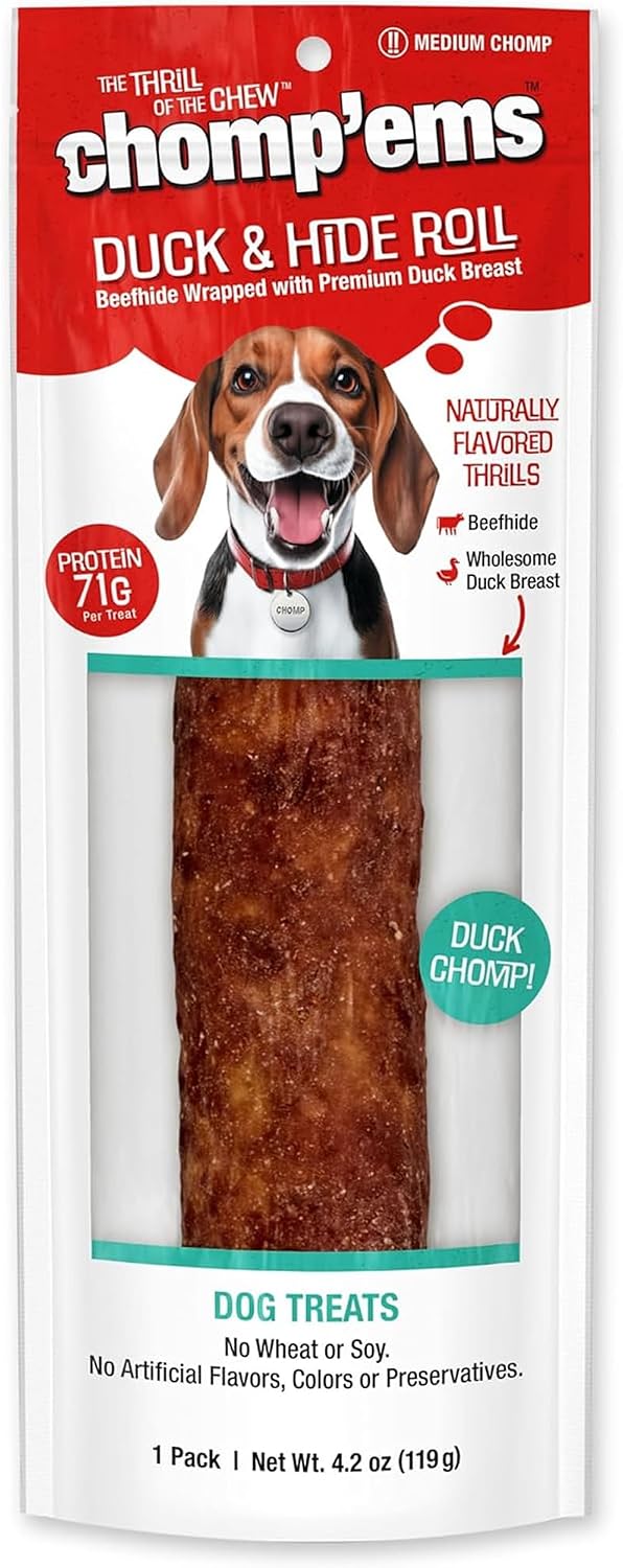 Chomp'ems Premium Beefhide Chews for Dogs, 2 Chews - Image 10