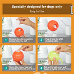 PetDroid interactive ball toy in crazy bouncing mode