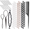 Semilyn Stylazo women hair braiding kit front view showing all styling tools