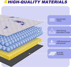 Anti-slip silicone backing on WanpeeGoo training pad