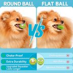 HDSX interactive rubber pet toy balls with smiley face expressions