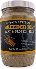 Reptile pet food supplement seal and lid view