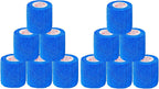 Vet Wrap Wrap Tape (Teal with Paw Prints) (2 Pack) (2 Inch x 15 feet) Self Adhesive Adherent Adhering Cohesive Flex Self Stick Bandage Grip Roll Dog Cat Pet Horse - Image 13