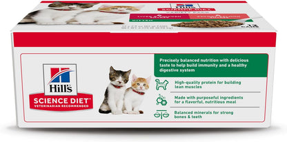 Hill's Science Diet Kitten Wet Cat Food Liver and Chicken label