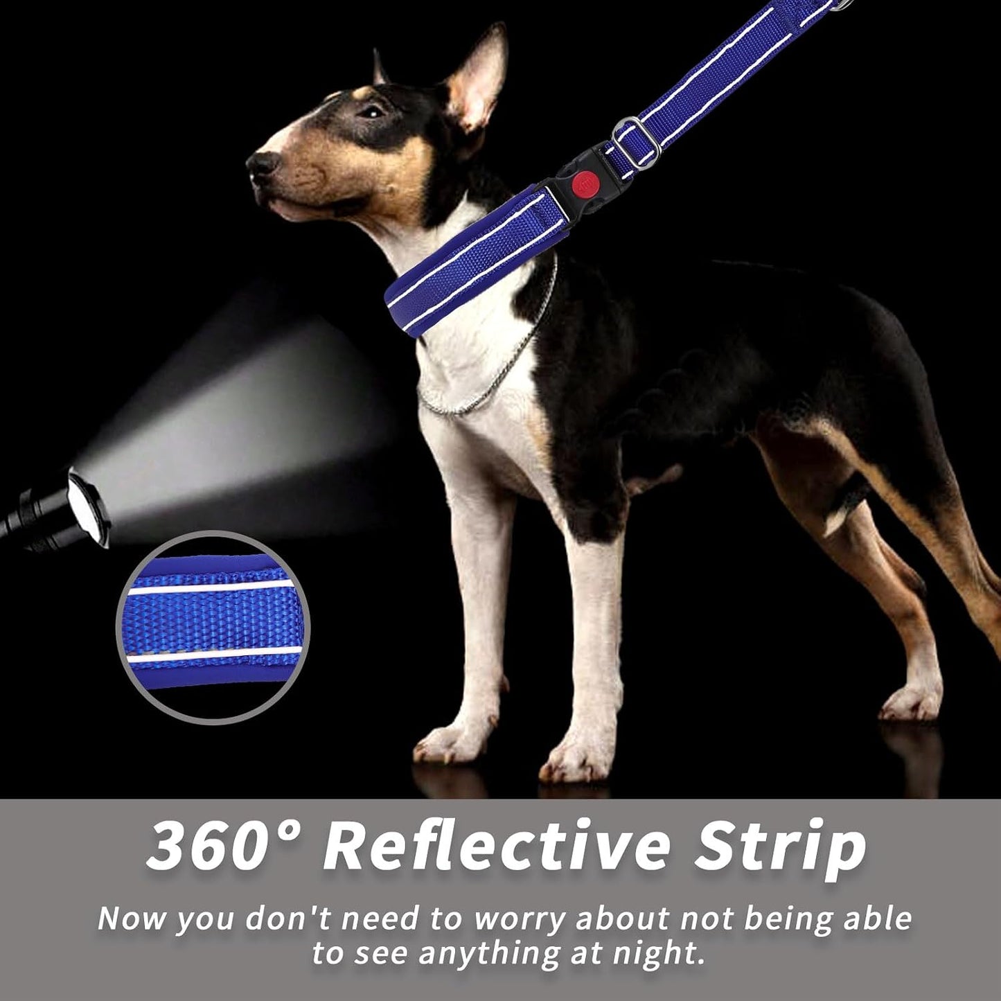 Anglevate Martingale collar packaging and product label details