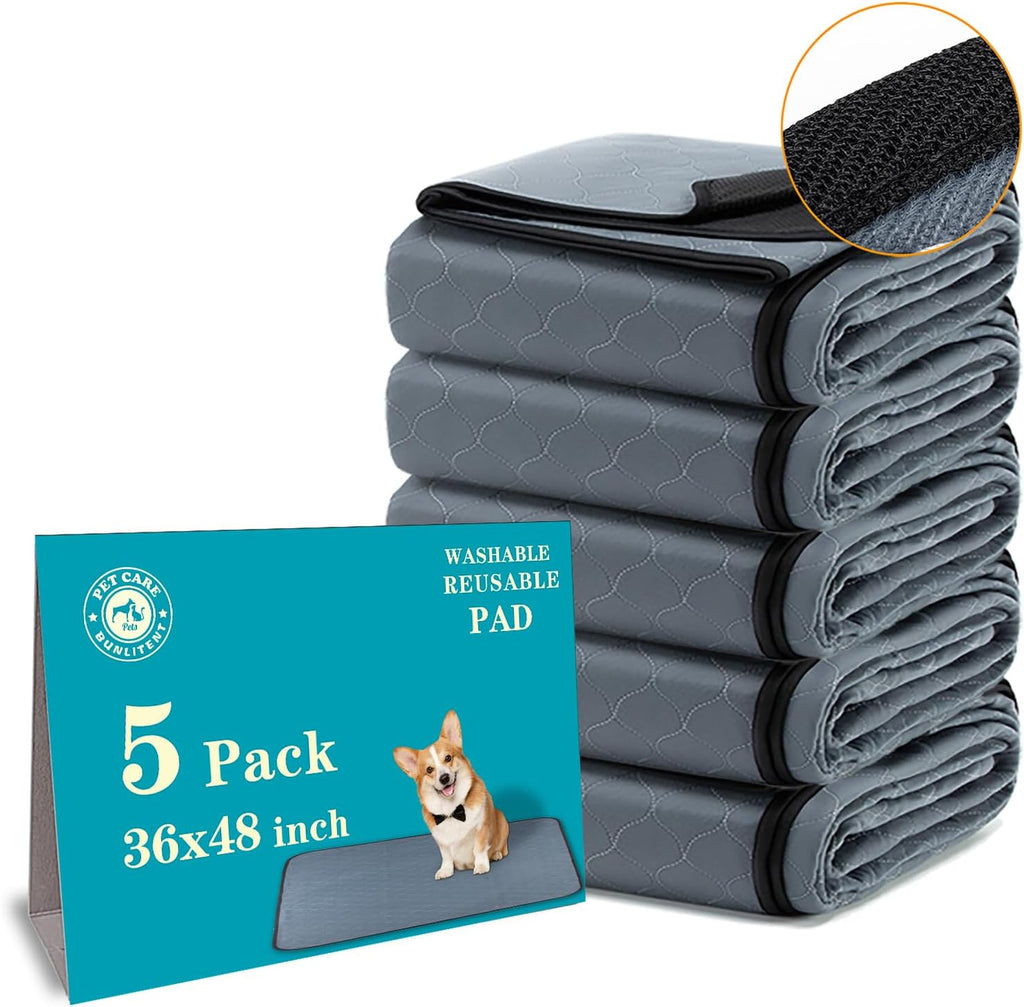 Bunlitent Washable Pee Pads for Dogs 72x72, 2 Pack, Extra Large Reusable Puppy Pads, Dog Training Pads with Quick Dry, Large Anti-Slip Dog Pee Pads, Whelping Pads, Potty Pad - Image 9