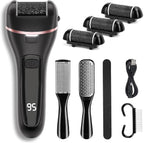 Wea&Hea Electric Callus Remover front view showing LED display
