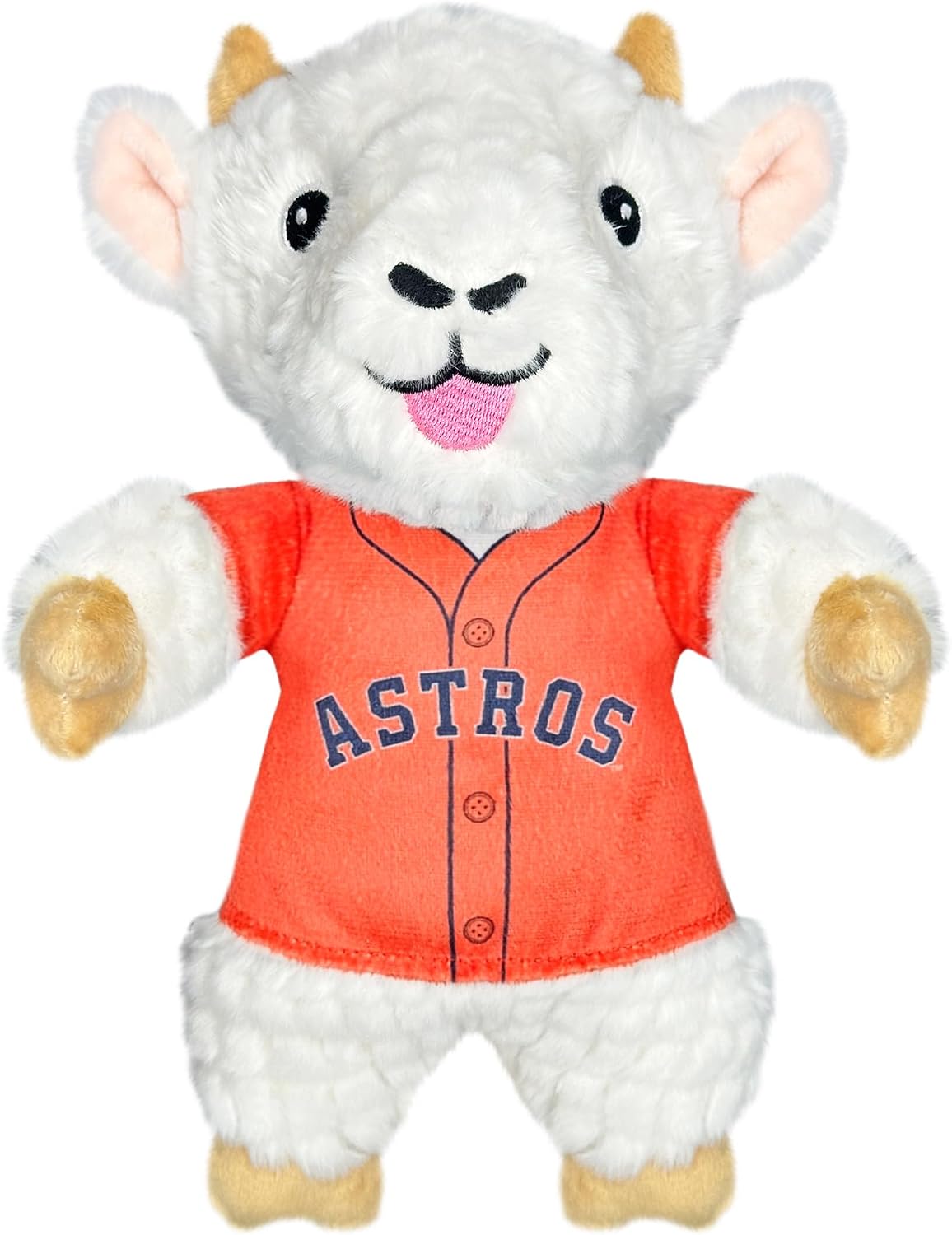 Pets First MLB Texas Rangers Goat Plush Toy for Dogs and Cats with Squeaker, Wearing a Team Jersey! Fun & Sporty Goat Shaped Dog Chew Toy, Interactive Pet Toy - Image 11
