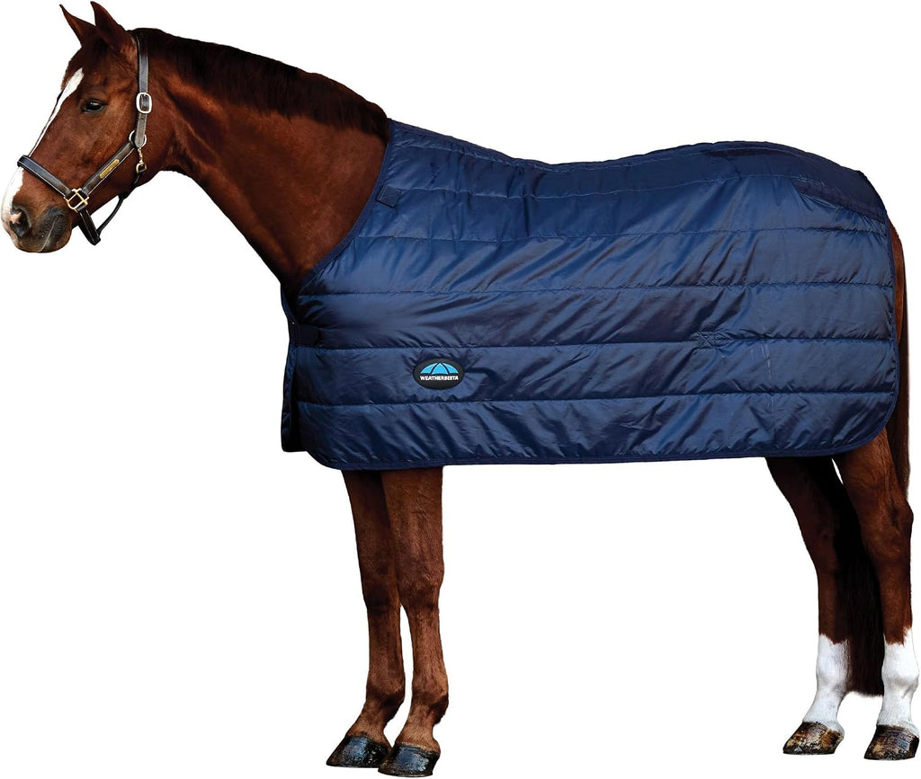 WeatherBeeta ComFiTec Liner 50g Navy front view equestrian gear