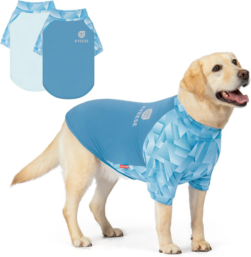 Kyeese dog cooling shirt showing raglan sleeve design