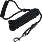 Vivifying Floating Long Dog Leash, 20FT Dog Training Leash, Lightweight Dog Check Cord Rope Lead with Comfortable Handle for Outside, Hiking, Swimming, Beach and Lake - Image 11