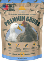 Premium Grubs 5lb bulk bag packaging for backyard poultry