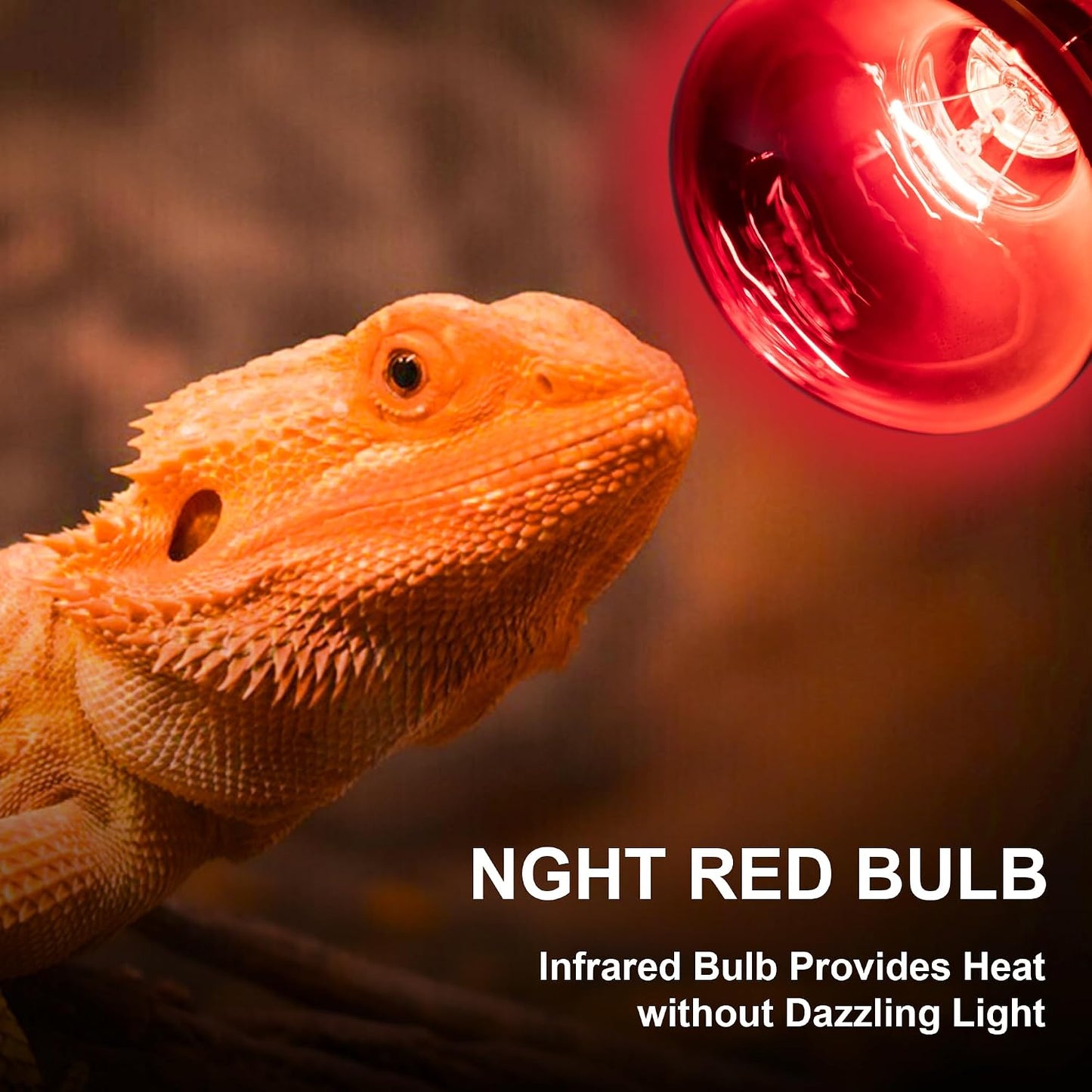 The two pack heating lamp kit packaging by Jugbuy featuring the day and night combo light bulbs for pet terrariums.