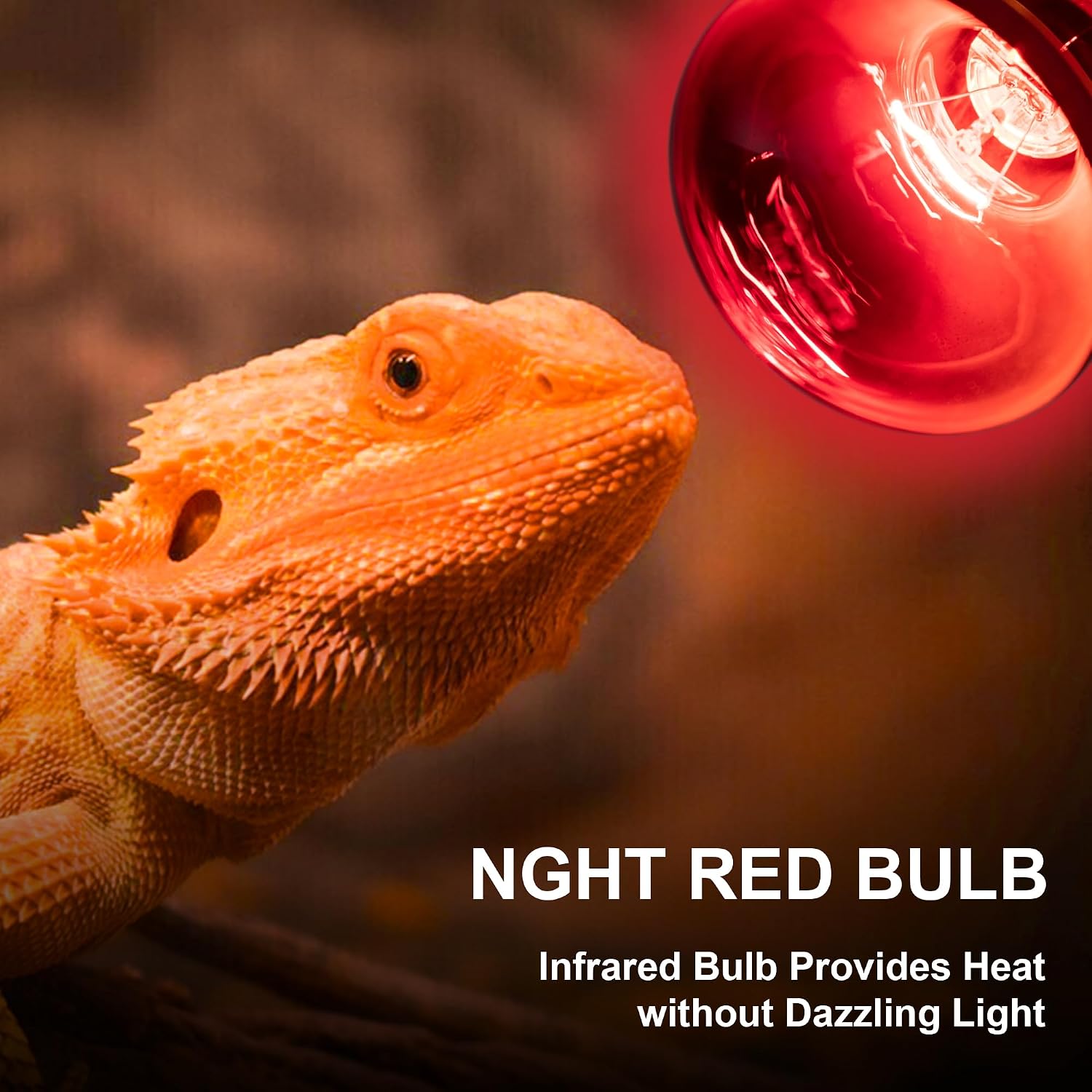 The two pack heating lamp kit packaging by Jugbuy featuring the day and night combo light bulbs for pet terrariums.