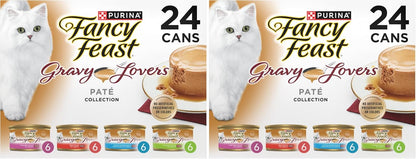 Purina Fancy Feast Gravy Lovers Variety Pack Feast Pate in Wet Cat Food Gravy - (Pack of 1) 4.5 lb. Boxes - Image 12
