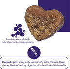 Back of Get Naked feline digestive health treat pouch