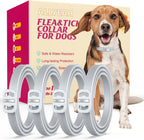 Allyeah Natural Flea and Tick Collar for Dogs 4 pack front view