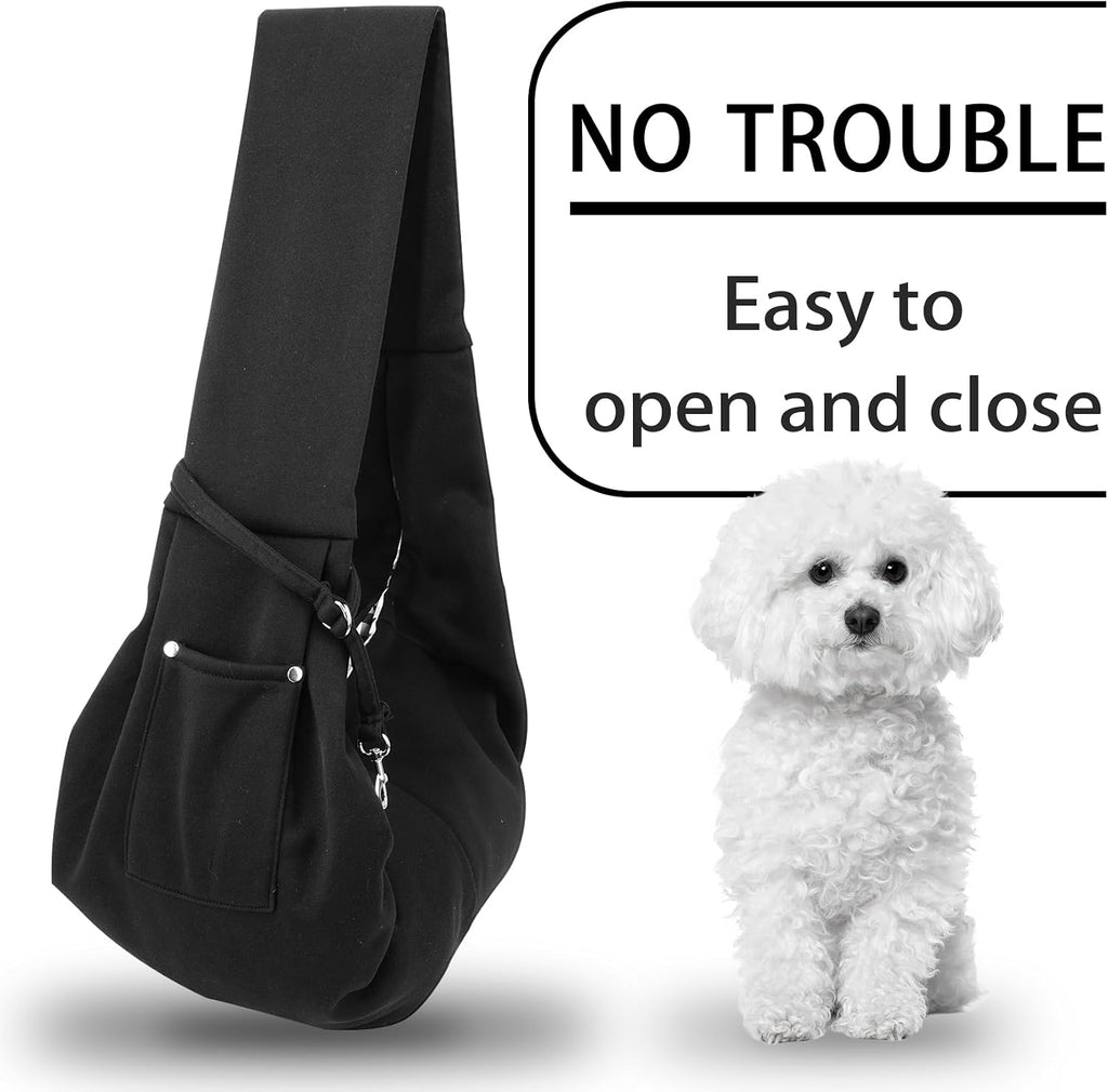 Comfortable adjustable pet sling bag for walking